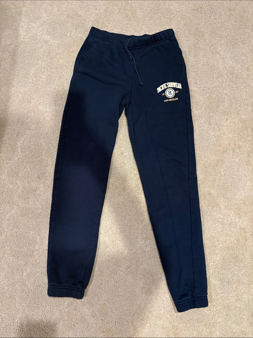Pacific Sunwear Navy Blue Sweatpants